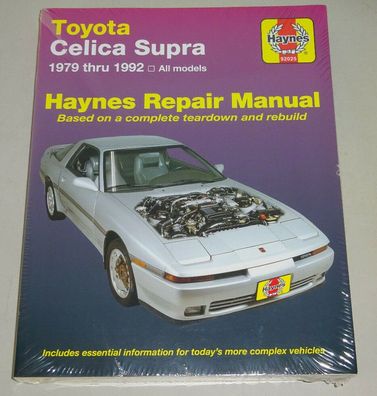 Reparaturanleitung Toyota Celica Supra Typen XX, MA 60 / 61, MA 70 / 71, 1979-92