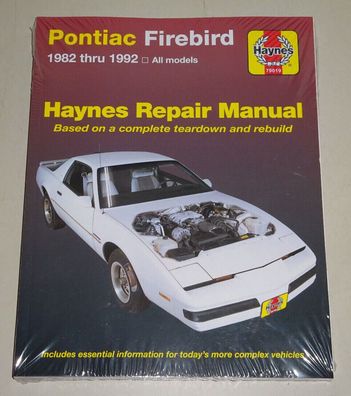 Reparaturanleitung Pontiac Firebird, Baujahre 1982 - 1992