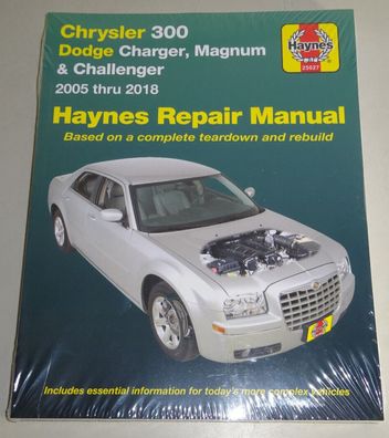 Reparaturanleitung Chrysler 300 / Dodge Charger, Magnum, Challenger Bj 2005-2018