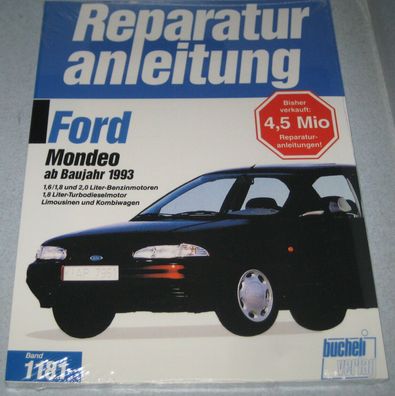 Reparaturanleitung Ford Mondeo GBP / BNP Benzin + Diesel ab Baujahr 1993