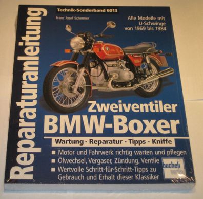 Reparaturanleitung BMW R 50 60 75 80 90 100 /5 /6 /7 RT RS T, Baujahre 1969-1984