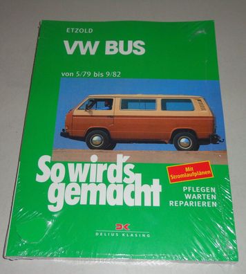 Reparaturanleitung So wird's gemacht VW Bus Transporter T3 Luftboxer 1979 - 1982