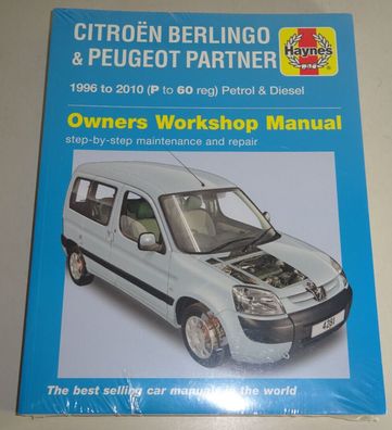 Reparaturanleitung Citroen Berlingo + Peugeot Partner, Baujahre 1996 - 2010