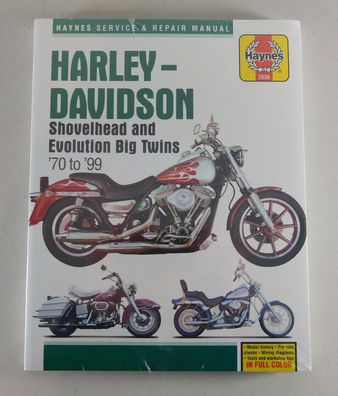 Reparaturanleitung Harley Davidson Shovelhead and Evolution Big Twins 1200 1340