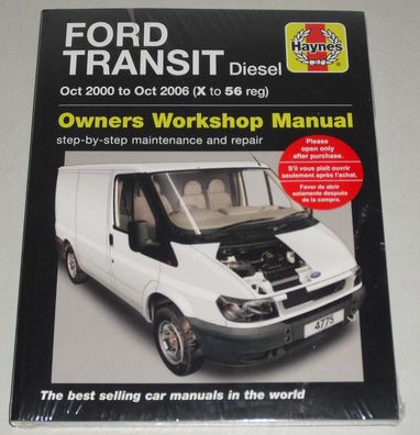 Reparaturanleitung Ford Transit + Tourneo Diesel, Baujahre 2000 - 2006