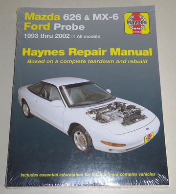 Reparaturanleitung Ford Probe II / Mazda MX-6 + Mazda 626, Baujahre 1993 - 2001