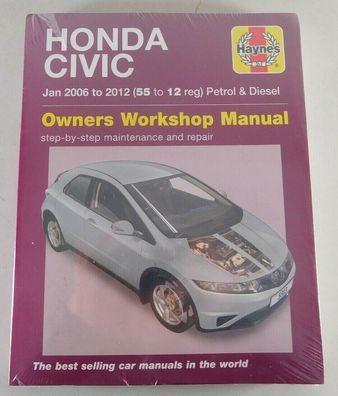 Reparaturanleitung Honda Civic Benzin und Diesel, Baujahre 2006 - 2012