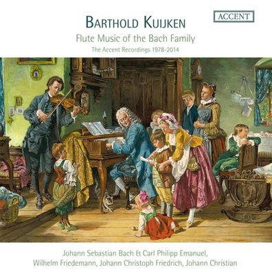 Johann Sebastian Bach (1685-1750): Barthold Kuijken - Flute Music of the Bach ...