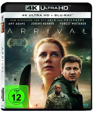 Arrival (Ultra HD Blu-ray & Blu-ray) - Sony Pictures 4030521749139 - (Ultra HD ...