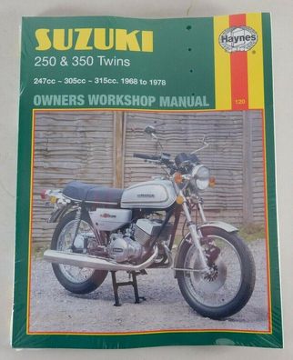 Reparaturhandbuch Suzuki T 250 GT 250 T 305 T 350 Twins, Baujahr 1968 - 1978