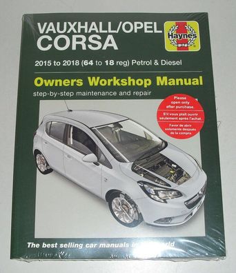 Reparaturanleitung Opel / Vauxhall Corsa E, Baujahre 2015 - 2018