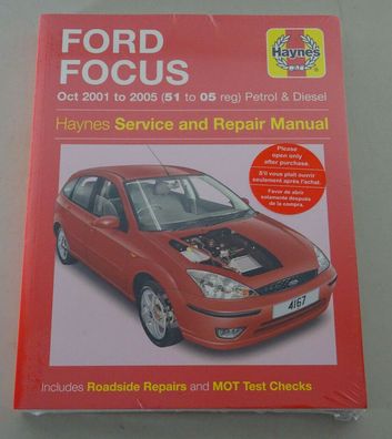 Reparaturanleitung Ford Focus Benzin + Diesel TDDi TDCi, Baujahre 2001-2005