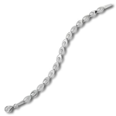 Balia Armband für Damen mattiert - poliert 925er Sterling Silber BAA0012SP