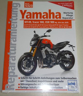 Reparaturanleitung Yamaha MT 09, Tracer 900 und XSR 900 - Mj. 2014 bis 2020