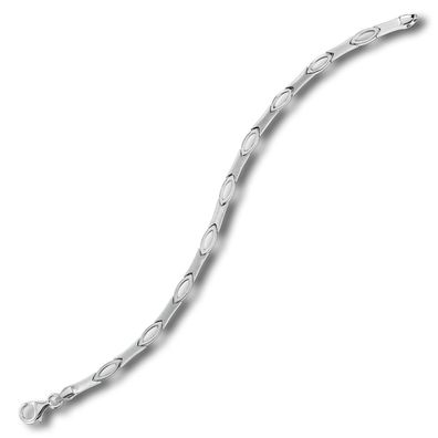 Balia Armband für Damen mattiert - poliert 925er Sterling Silber BAA0014SM