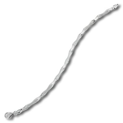 Balia Armband für Damen mattiert - poliert 925er Sterling Silber BAA0016SM