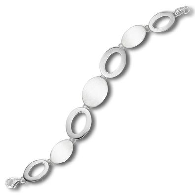 Balia Armband für Damen mattiert - poliert 925er Sterling Silber BAA0018SM