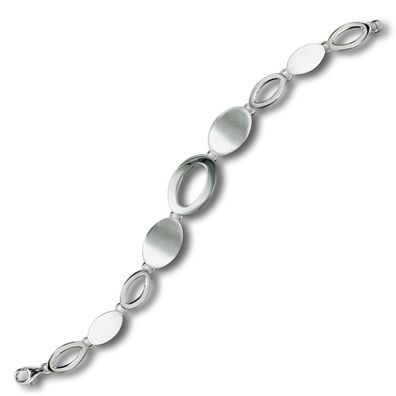 Balia Armband für Damen mattiert - poliert 925er Sterling Silber BAA0022SM