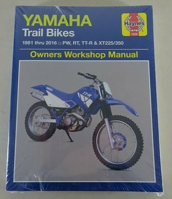Reparaturanleitung Yamaha PW 50 80 RT 100 180 TT-R90 125 225 250 XT, Bj. 81-2016