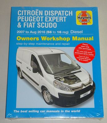Reparaturanleitung Citroen Berlingo Dispatch, Peugeot Expert, Fiat Scudo ab 2007