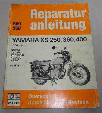 Reparaturanleitung Yamaha XS 250 / 360 / 400, Baujahre ab 1975