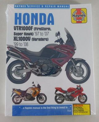 Reparaturanleitung Honda VTR 1000 F FireStorm, Super Hawk, XL 1000 V Varadero