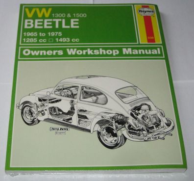 Reparaturanleitung VW Käfer 1300 + 1500, Baujahre 1965 - 1975