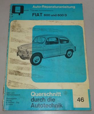 Reparaturanleitung Fiat 600 & 600 D, Baujahre 1955-1969