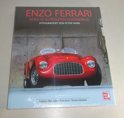 Bildband Enzo Ferrari - seine 32 schönsten Automobile - Fotografiert von P. Vann