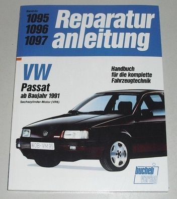 Reparaturanleitung VW Passat B3 VR6 35i ab Baujahr 1991