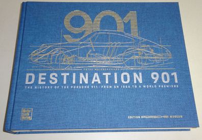 Illustrated book: Destination 901 - The history of the Porsche 911 - English