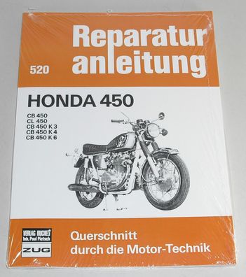 Reparaturanleitung Honda CB 450 / CL 450 / CB 450 K3 K4 K6