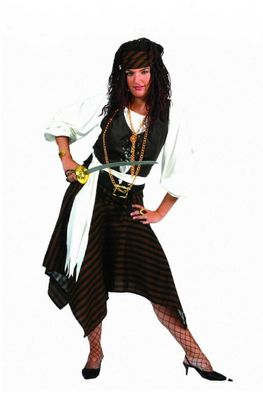 Piratenkostüm Kostüm Pirat Piratin Damen Seeräuber Karneval Fasching