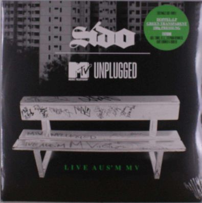 Sido: MTV Unplugged: Live aus'm MV (180g) (Transparent Green Vinyl) - - (Vinyl / R