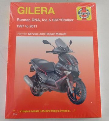 Reparaturanleitung Gilera Roller Runner DNA Ice SKP / Stalker , Bj. 1997 - 2011
