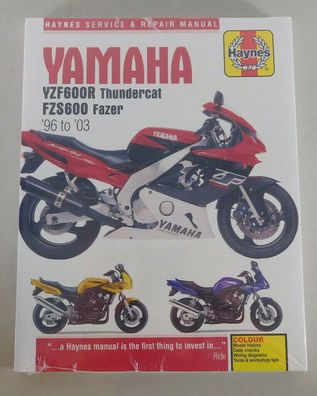 Reparaturanleitung Yamaha YZF 600 R Thundercat + FZS 600 / S Fazer, Bj. 96 - 03