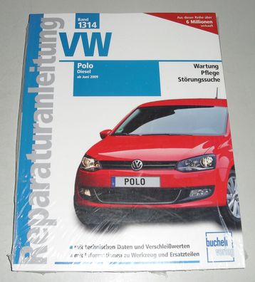 Reparaturanleitung VW Polo V / 6R Diesel TDI, Baujahre ab 2009
