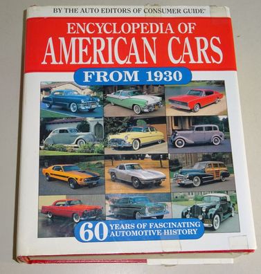 Lexikon / Encyclopedia of American Cars 1930 - 1990 mit 816 Seiten !!!