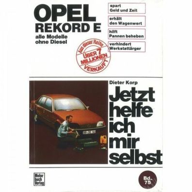 Reparaturanleitung Opel Rekord E / E1 / E2, Baujahre 1977 - 1986