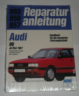 Reparaturanleitung Audi 90 B3 Typ 89 Fünfzylinder incl. Quattro, ab 1987