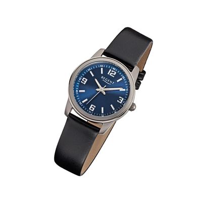 Regent Titan Damen Uhr F-867 Quarzuhr Armband schwarz URF867