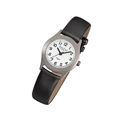 Regent Titan Damen Uhr F-871 Quarzuhr Armband schwarz URF871