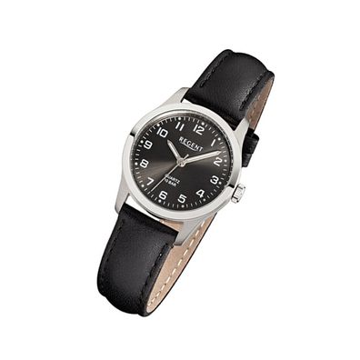 Regent Titan Damen Uhr F-900 Quarzuhr Armband schwarz URF900