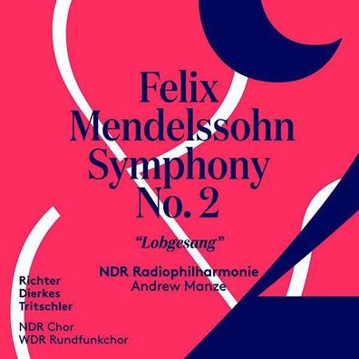 Felix Mendelssohn Bartholdy (1809-1847): Symphonie Nr. 2 "Lobgesang" - Pentatone -