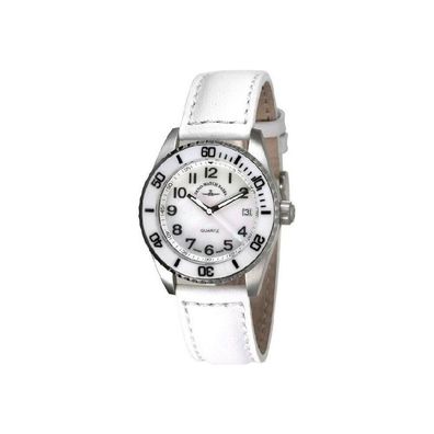 Zeno-Watch - Armbanduhr - Damen - Diver Ceramic Medium Size white - 6642-515Q-s2