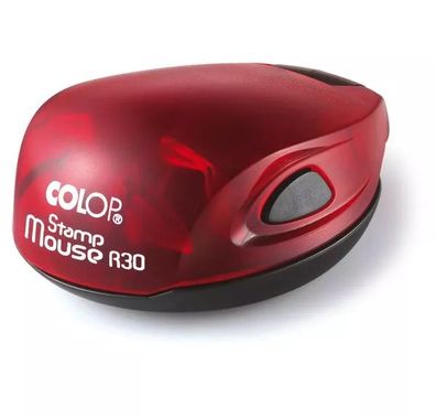 COLOP Taschenstempel Stamp Mouse R 30 mit individueller Textplatte / Logo