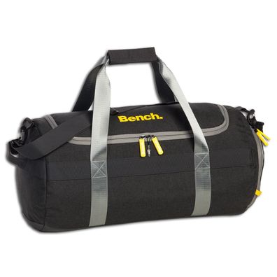 Bench sportliche Reisetasche schwarz Sporttasche unisex anthrazit OTI360S