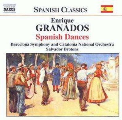 Enrique Granados (1867-1916): Danzas Espanolas op.37 Nr.1-12 für Orchester - Naxos 0