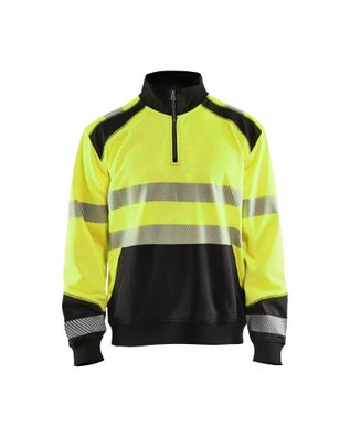 Blakläder High Vis Sweatshirt Half-Zip 3556 2528 in zwei Farben