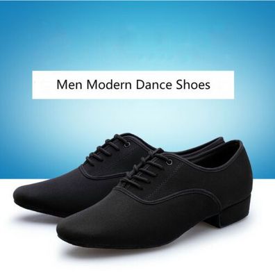 Herren moderne Tanzschuhe Erwachsene Latin Tango Ballsaal Schuhe mit Absatz weicher U